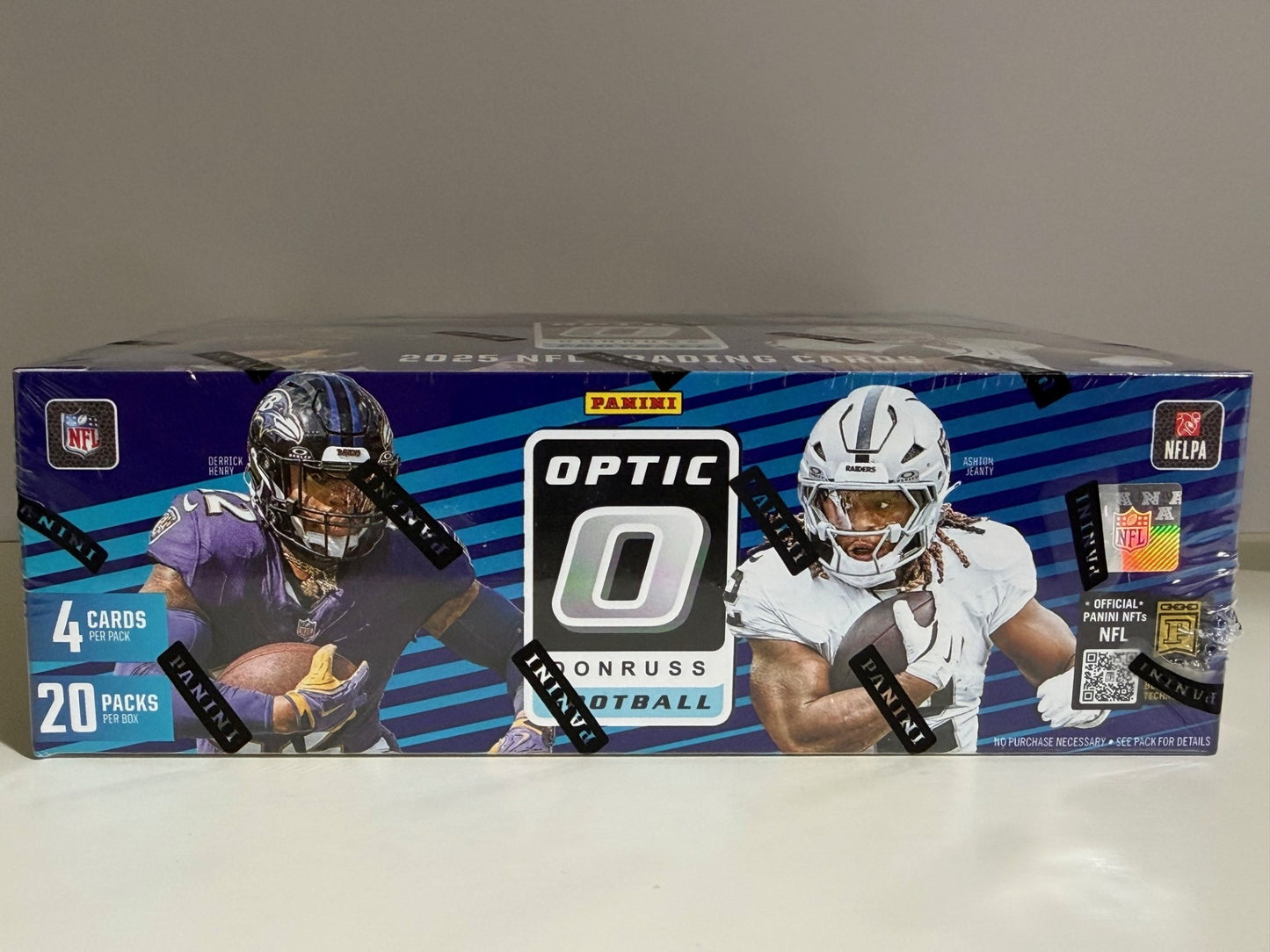 2025 NFL Football Panini Donruss Optic Retail SEALED CASE 24 Boxes - 20 Packs Per Box