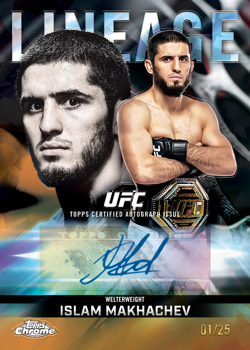 New Sealed 2026 UFC Fighting Topps Chrome Sapphire Hobby Box