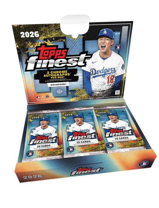 New Sealed 2026 MLB Baseball Topps Finest Hobby Box PRE-SALE