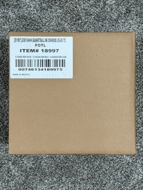 2025-26 Basketball Panini Donruss Hobby FOTL First Off The Line Sealed Case 16 Boxes