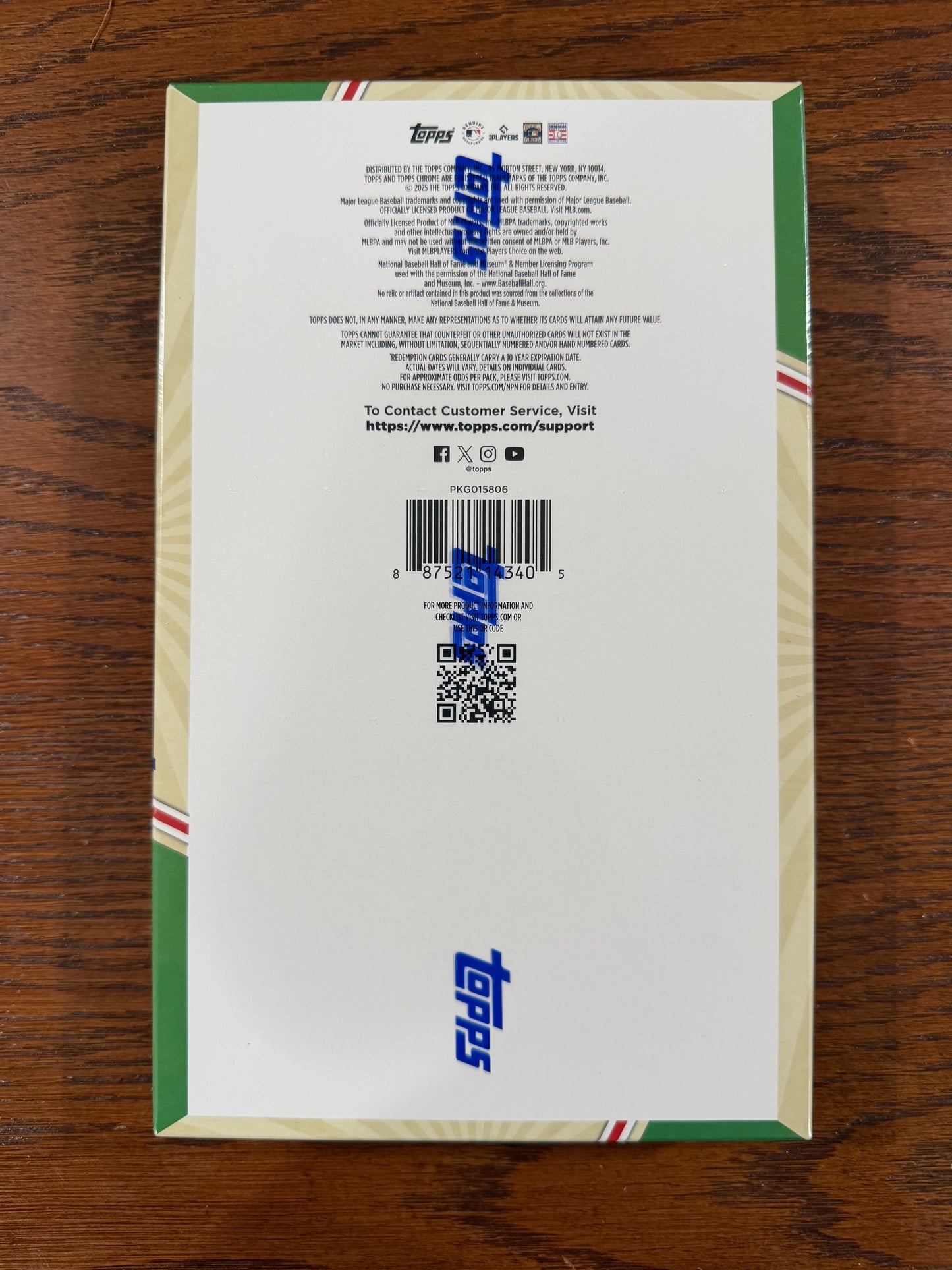 New Sealed 2025 MLB Baseball Topps Chrome Platinum Hobby Box